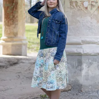 Sukně midi Zara Luna | PachaMama.cz