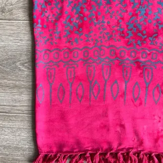 Sarong sytě růžový | PachaMama.cz