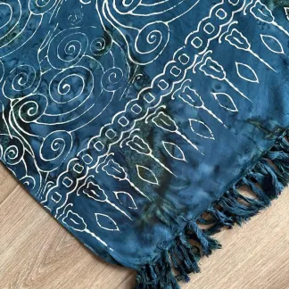Sarong tmavě modrý | PachaMama.cz