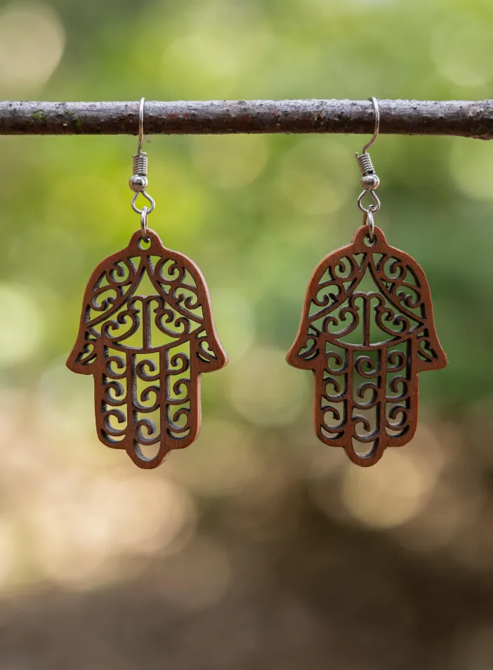 Dřevěn&eacute; n&aacute;u&scaron;nice "Fatima" | PachaMama.cz