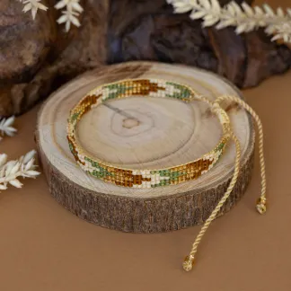 Luxusní náramek z japonských korálků miyuki | PachaMama.cz