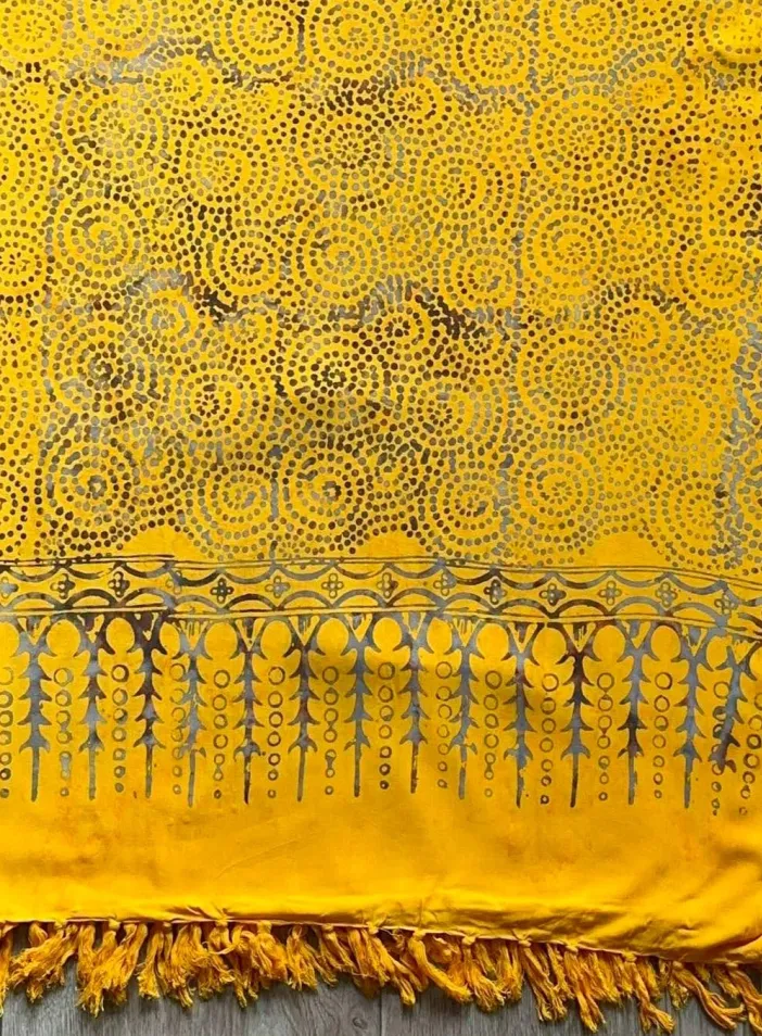 Sarong žlutý | PachaMama.cz