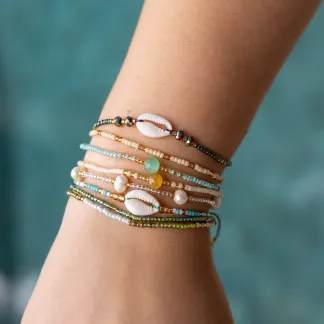 Minimalistický korálkový náramek | PachaMama.cz