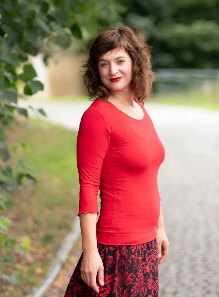 Triko Keira "Colonial red" | PachaMama.cz