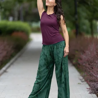 Kalhoty Green Velvet | PachaMama.cz