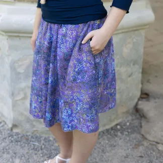 Sukně midi Violeta Queen | PachaMama.cz