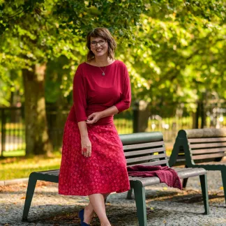 Sukně midi Viktoria Queen | PachaMama.cz