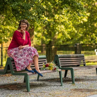 Sukně midi Adele Queen | PachaMama.cz