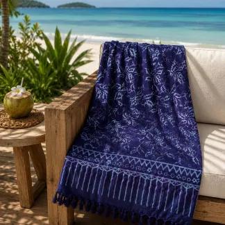Sarong fialový | PachaMama.cz