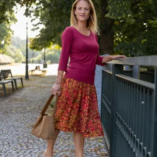 Sukně midi Vivien Queen | PachaMama.cz