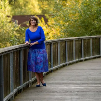 Sukně midi Kayla Queen | PachaMama.cz