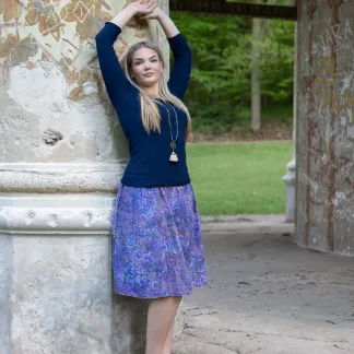 Sukně midi Violeta Queen | PachaMama.cz