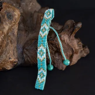 Luxusní náramek z japonských korálků miyuki | PachaMama.cz