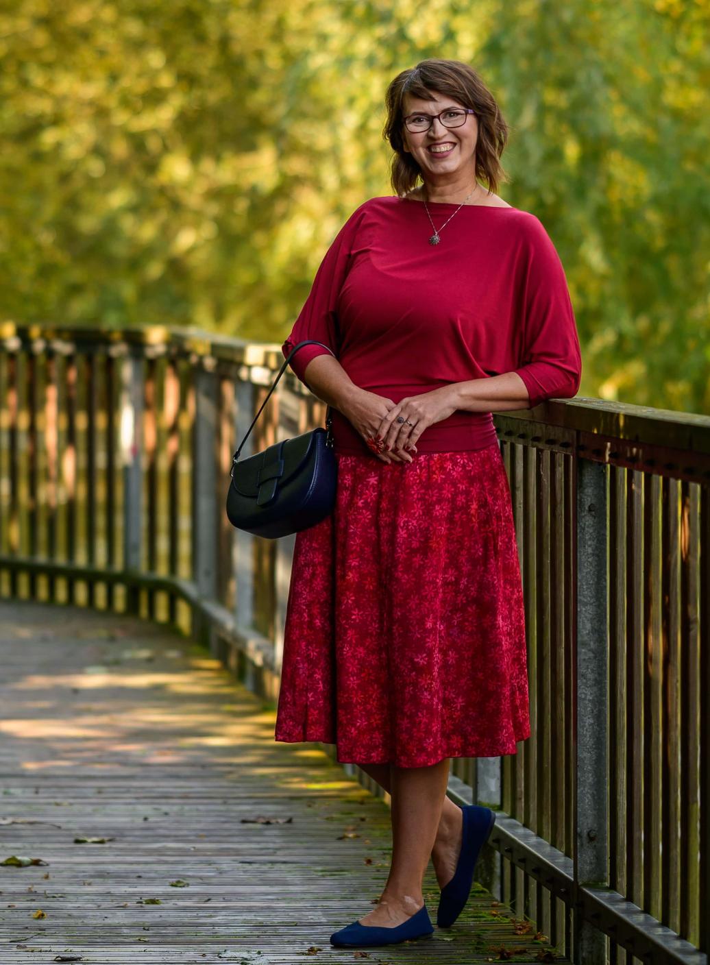 Sukně midi Viktoria Queen | PachaMama.cz