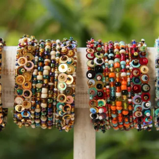 Korálkový náramek, barevný koktejl | PachaMama.cz