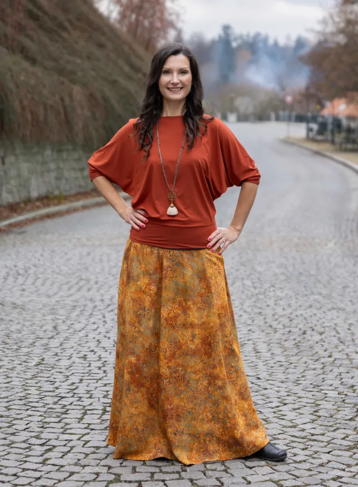 Sukně "Caramel Zoe" | PachaMama.cz