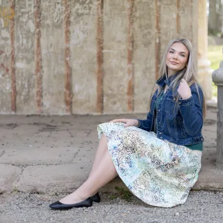 Sukně midi Zara Luna | PachaMama.cz