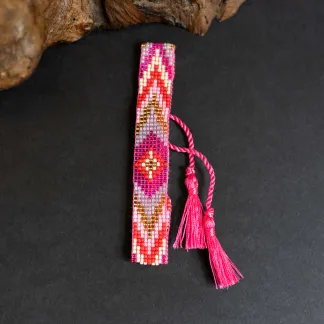 Luxusní náramek z japonských korálků miyuki  | PachaMama.cz