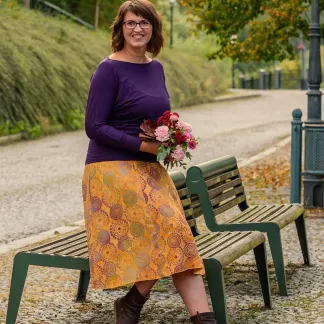 Sukně midi Amber mandala | PachaMama.cz