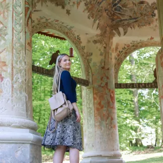 Sukně midi Adriana Queen | PachaMama.cz