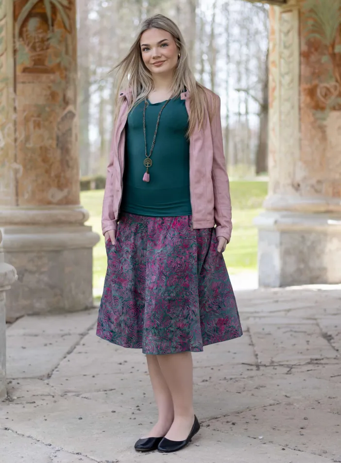 Sukně midi Dragon Queen  | PachaMama.cz