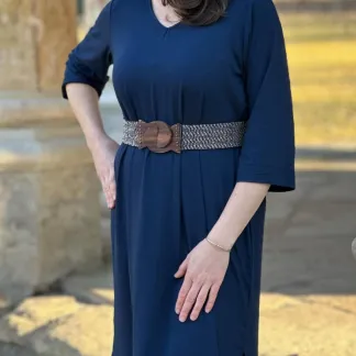 Korálkový opasek s dřevěnou přezkou | PachaMama.cz