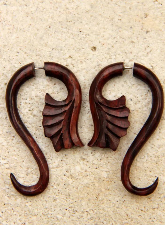 Dřevěné, originální, falešné roztahováky | PachaMama.cz