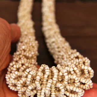 Náhrdelník Diana, korálkový, luxusní, béžový | PachaMama.cz