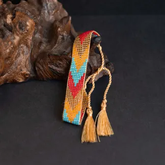 Luxusní náramek z japonských korálků miyuki  | PachaMama.cz