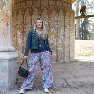 Kalhoty Aluna Pastel | PachaMama.cz