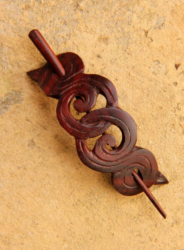 Dřevěná spona "Živa" | PachaMama.cz