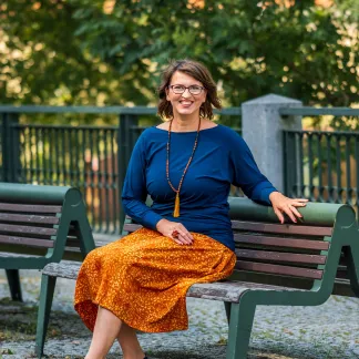 Sukně midi Amber Joy | PachaMama.cz