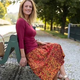 Sukně midi Vivien Queen | PachaMama.cz