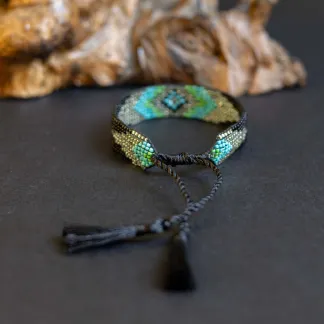 Luxusní náramek z japonských korálků miyuki | PachaMama.cz