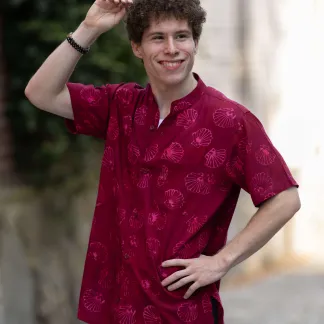 Košile Red Kai | PachaMama.cz