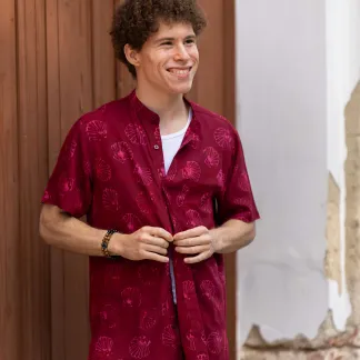 Košile Red Kai | PachaMama.cz