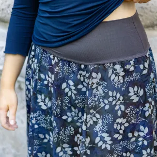 Sukně midi Blue Rosana | PachaMama.cz