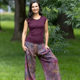 Kalhoty Spirit Mauve | PachaMama.cz