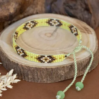 Luxusní náramek z japonských korálků miyuki | PachaMama.cz