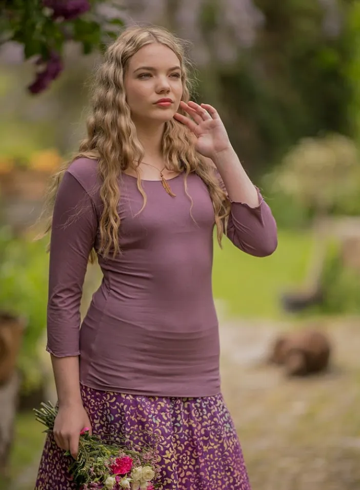 Triko Keira "Eggplant" | PachaMama.cz