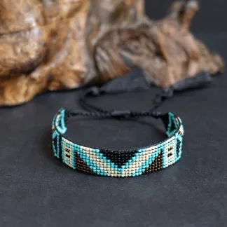 Luxusní náramek z japonských korálků miyuki | PachaMama.cz