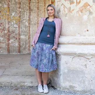 Sukně midi Leave Grey Queen | PachaMama.cz