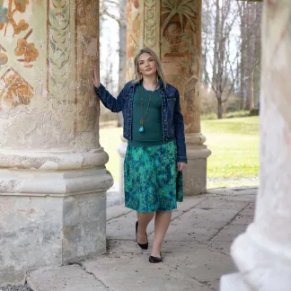 Sukně midi Karibik Mist | PachaMama.cz