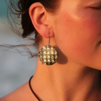 Náušnice a náhrdelník z perleti  | PachaMama.cz