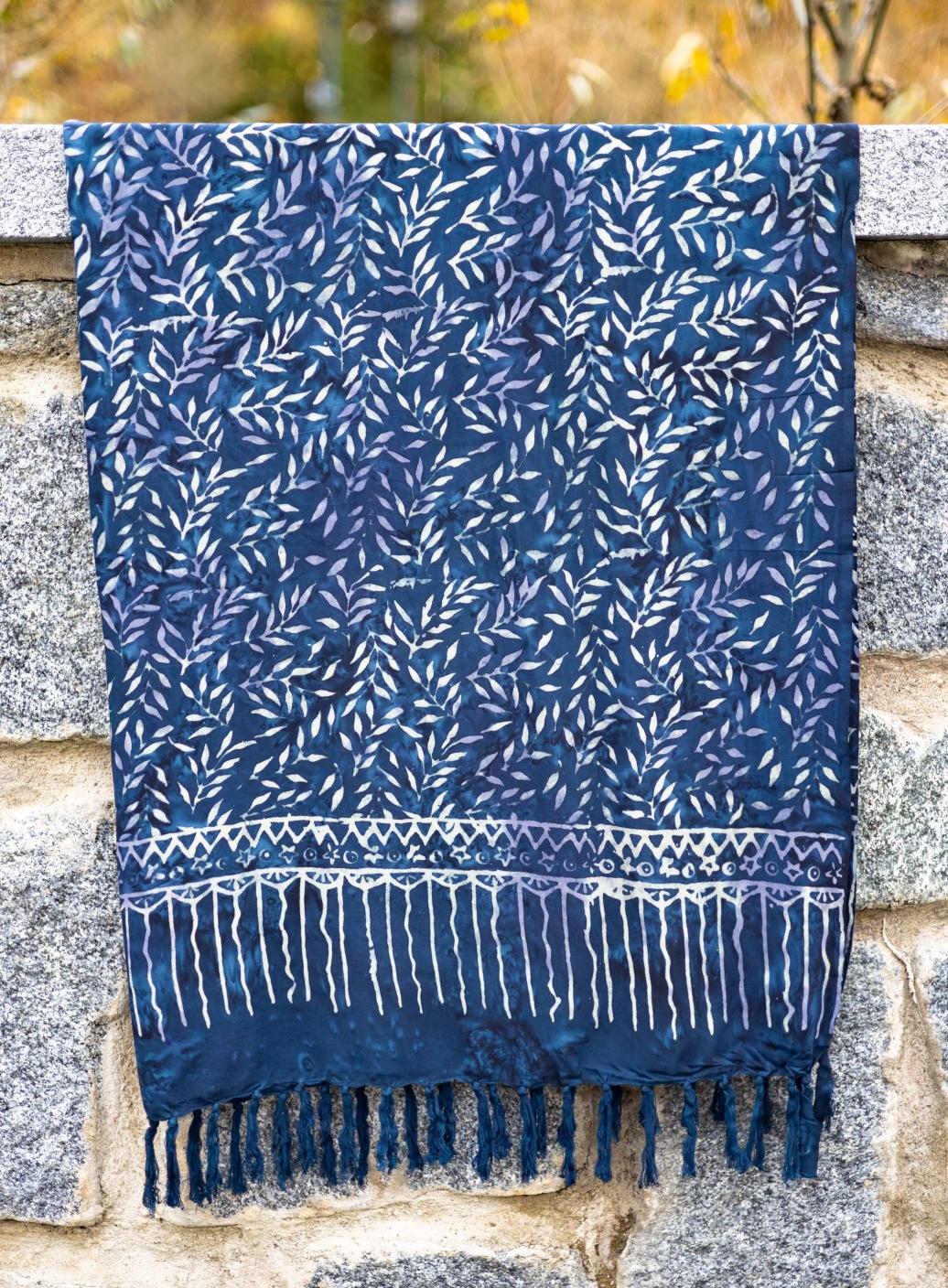 Sarong tmavěmodrý | PachaMama.cz