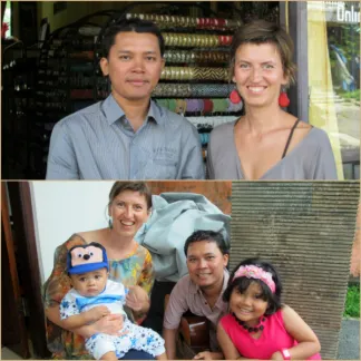 Náušnice z mušloviny a perleti | PachaMama.cz