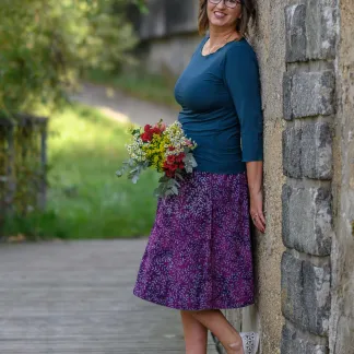 Sukně midi Esme Luna | PachaMama.cz