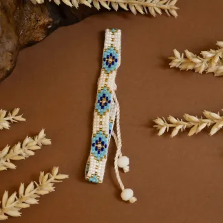 Luxusní náramek z japonských korálků miyuki | PachaMama.cz