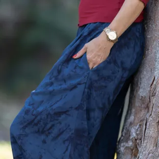 Kalhoty Blue Velvet | PachaMama.cz