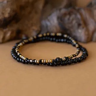 Minimalistický korálkový náramkový set | PachaMama.cz